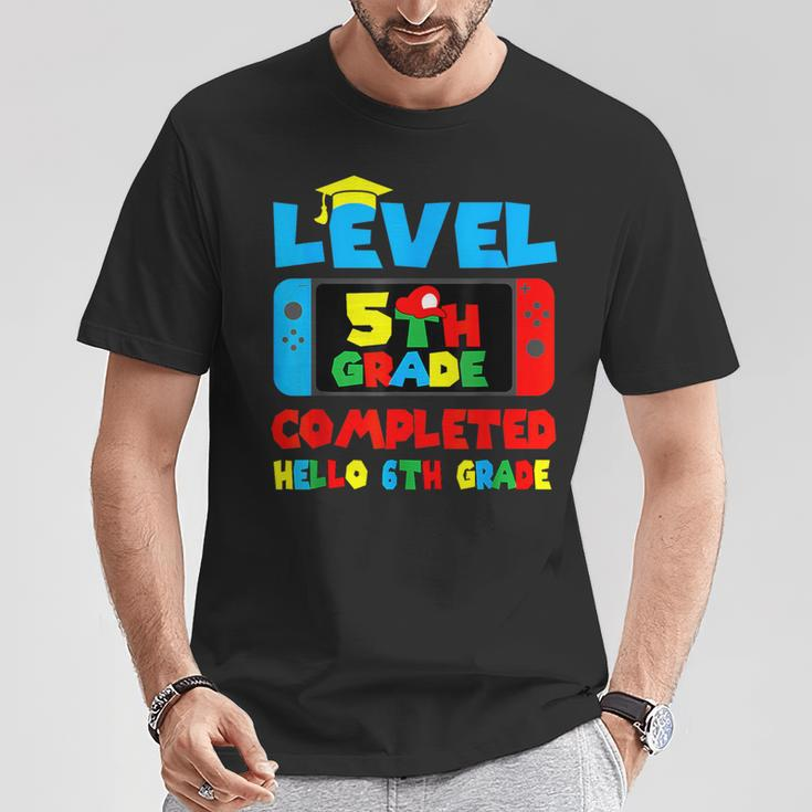 Level 5Th Grade Completed Hello 6Th Grade Last Day Of School T-Shirt Unique Gifts