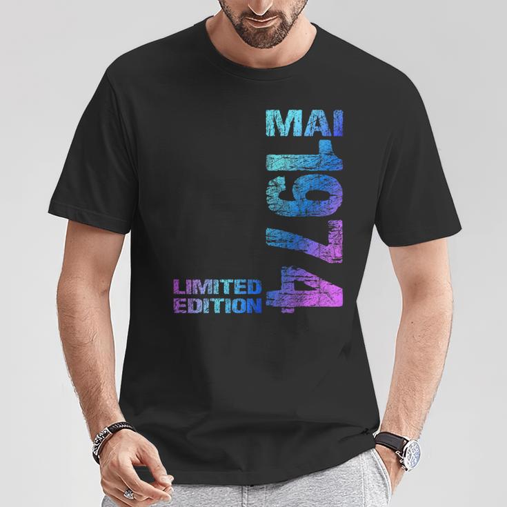 Limited Edition Mai 1974 Mann Frau 50 Geburtstag T-Shirt Lustige Geschenke