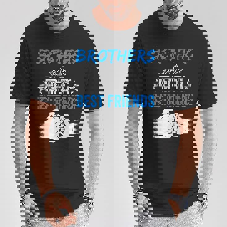 Los Hermanos Son Los Mejores Amigos Equipo Camiseta unisex Regalos divertidos