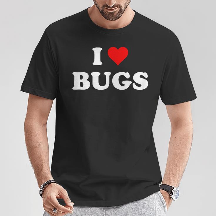 I Love Bugs T-Shirt Unique Gifts