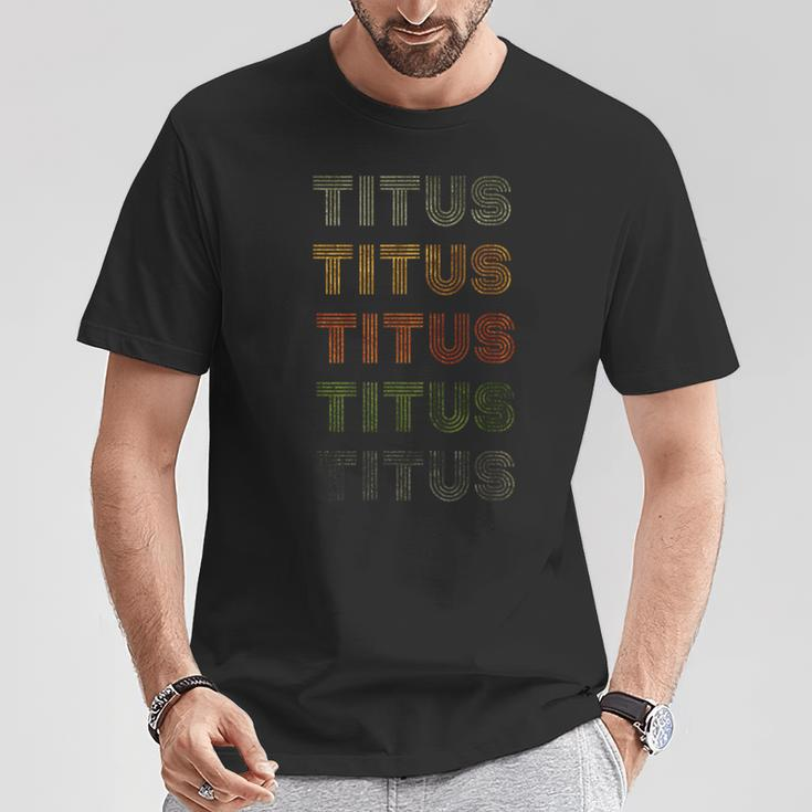 Love Heart Titus GrungeVintage Style Titus T-Shirt Lustige Geschenke