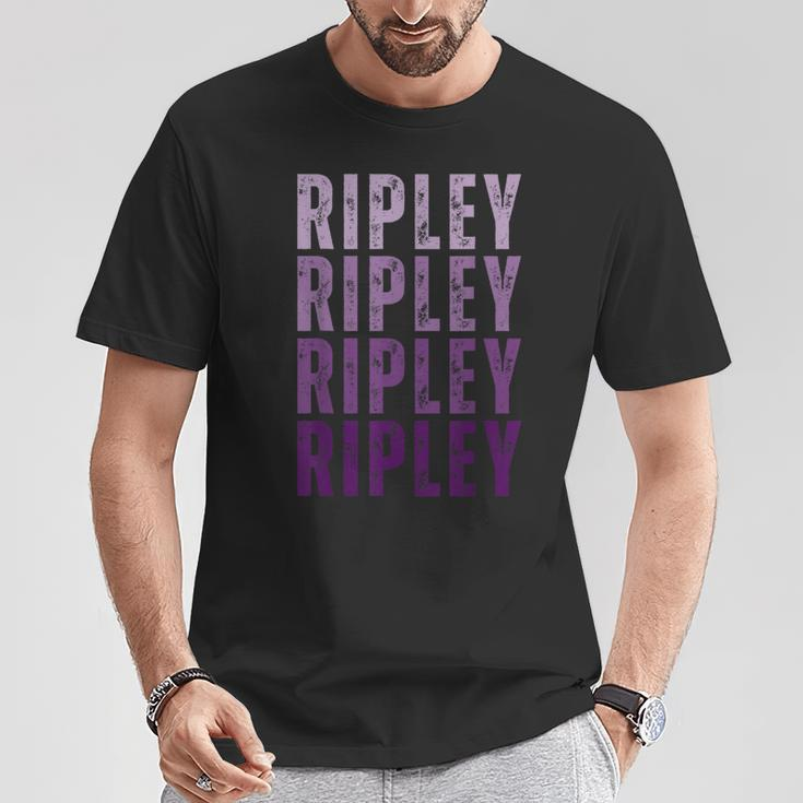 I Love Ripley Personalized Name Ripley Vintage T-Shirt Funny Gifts