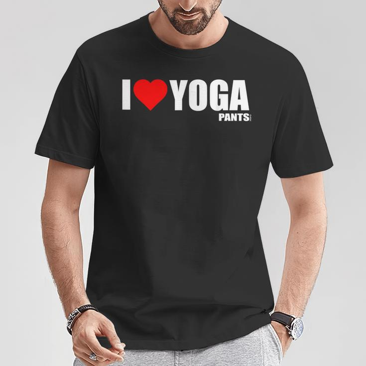 I Love Yoga Pants T-Shirt Unique Gifts