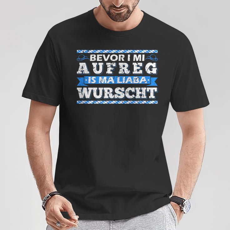Lustige Bayrische Sprüche Bayern Dialekt T-Shirt Lustige Geschenke