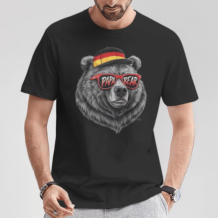 Lustiger Papa Bär Coolatertag T-Shirt Lustige Geschenke