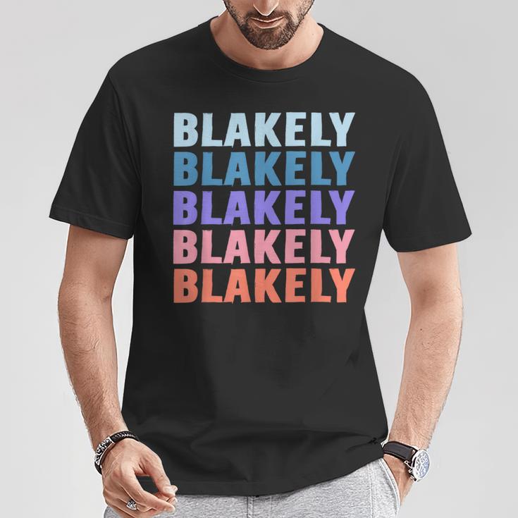 Lustiges Geschenk Name Blakely Personalisierterorname T-Shirt Lustige Geschenke