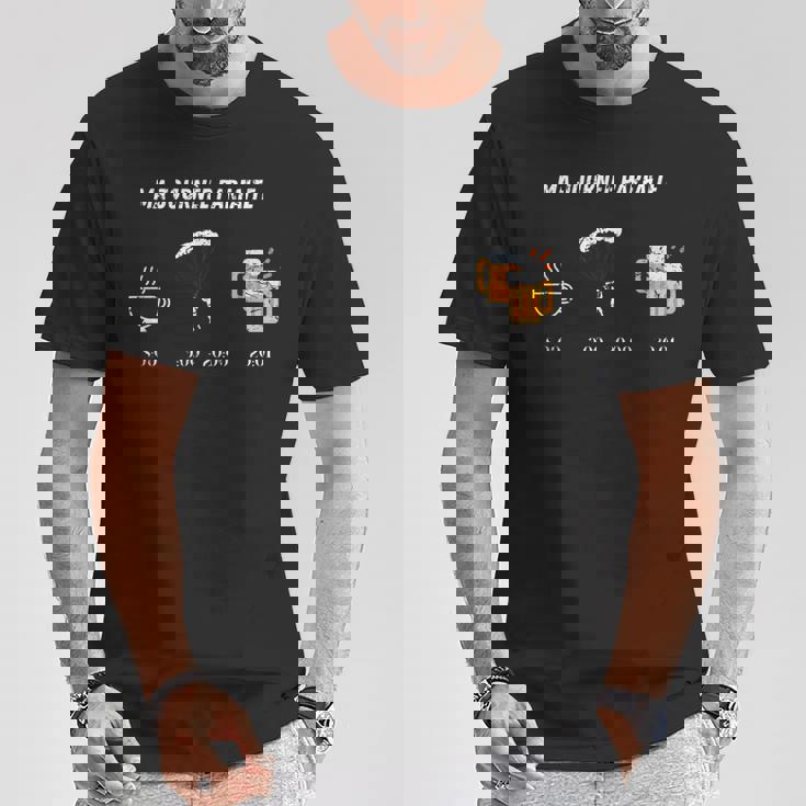Ma Journèe Parfaite Parachutisme Parachutiste Drôle T-Shirt Cadeaux drôles