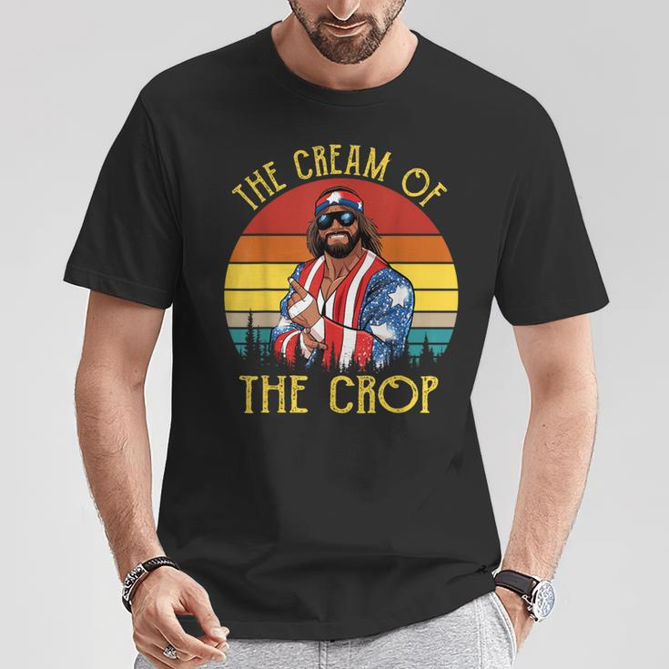 Macho-The Cream Of The Crop Wrestling Retro Vintage T-Shirt Unique Gifts