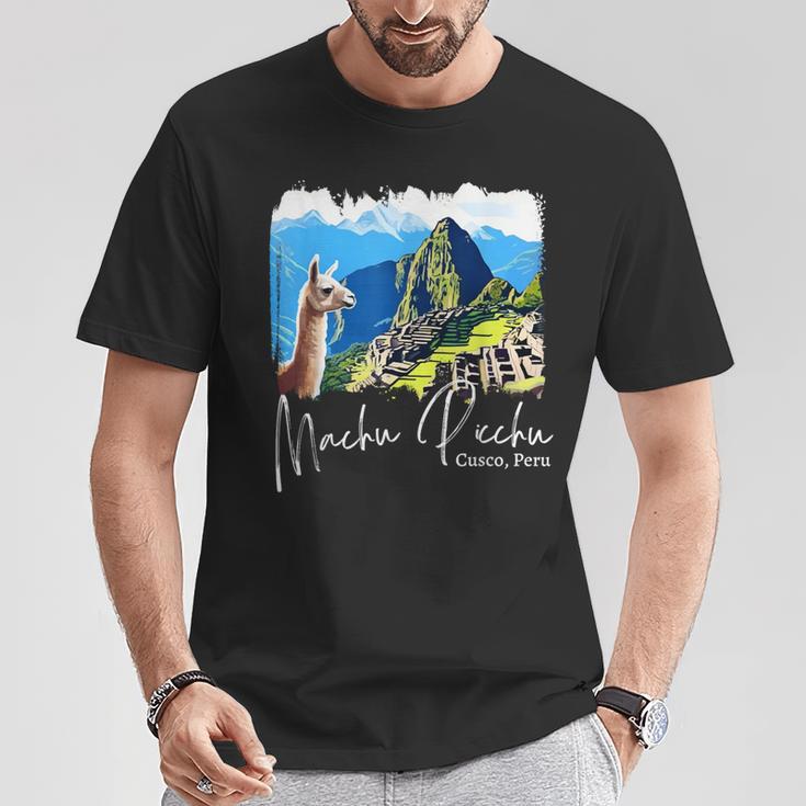 Machu Picchu T-Shirt Lustige Geschenke