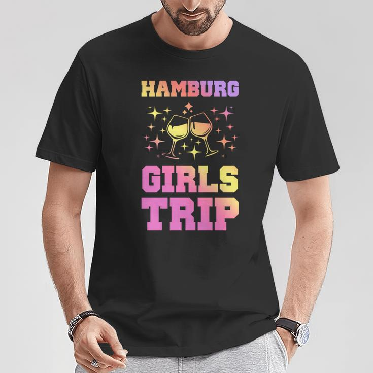 Mädchenausflug Nach Hamburg Partyurlaub-Team T-Shirt Lustige Geschenke