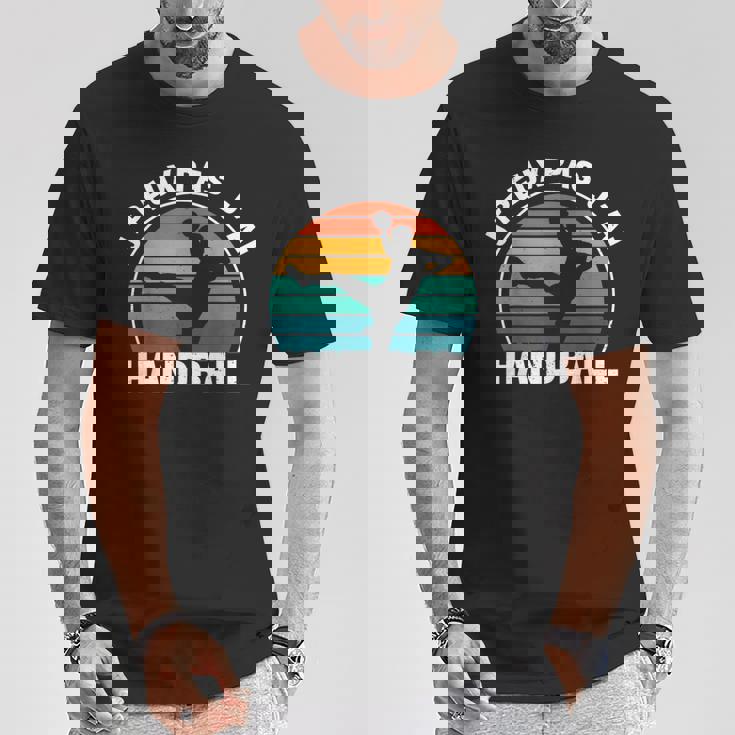 Maillot De Handball Je Peux Pas J'ai Handball T-Shirt Cadeaux drôles