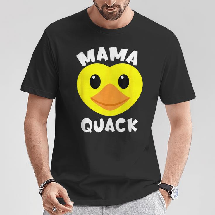 Mama Quack Yellow Duck Mama Duck T-Shirt Unique Gifts