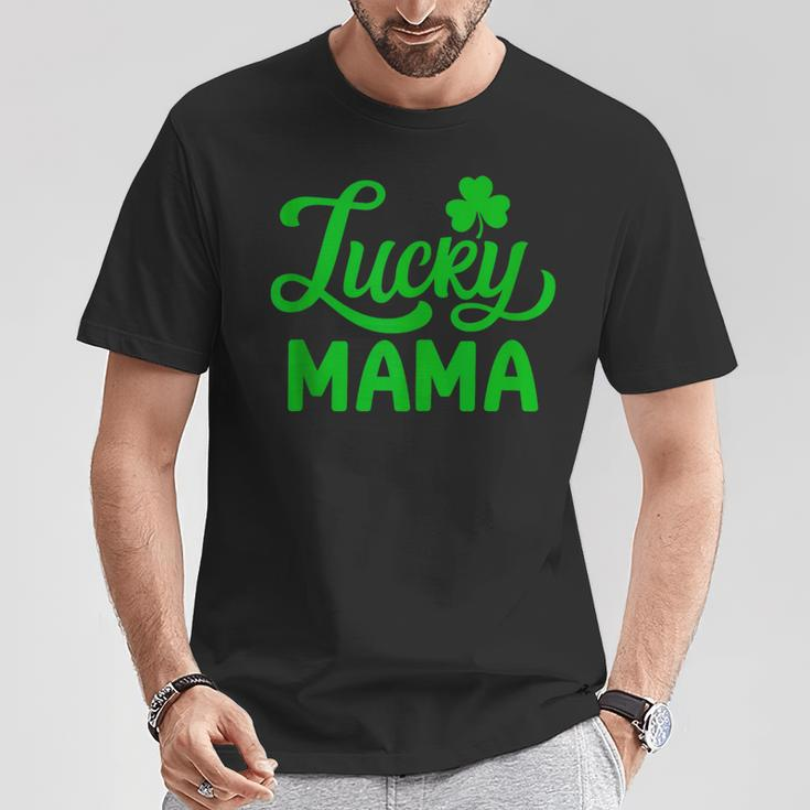 Mama St Patrick's Day Family Matching Lucky Mama T-Shirt Unique Gifts