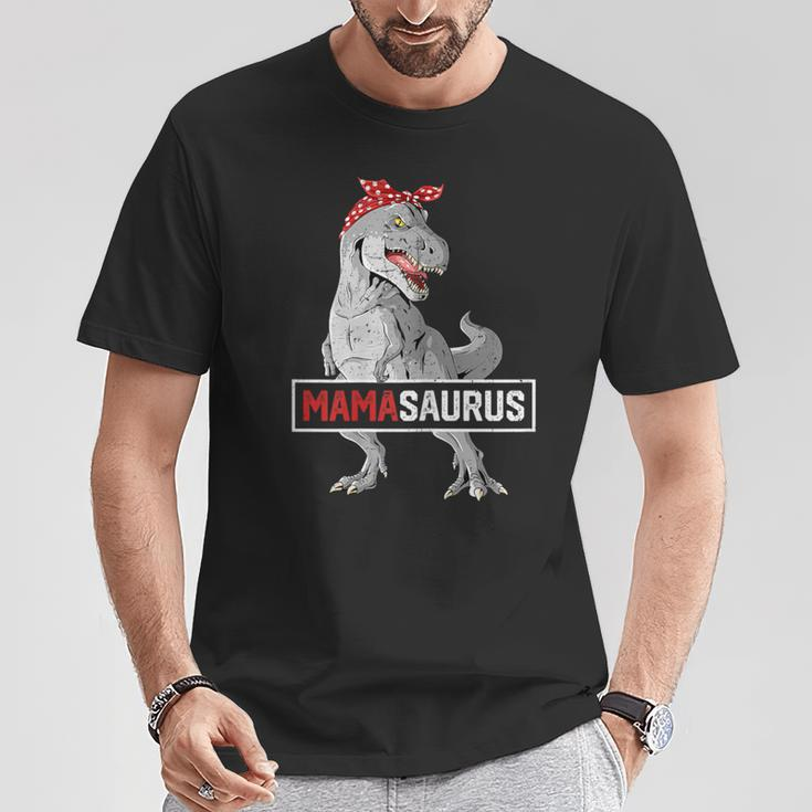 MamasaurusRex Birthday Dinosaur Mommy Family Matching T-Shirt Funny Gifts
