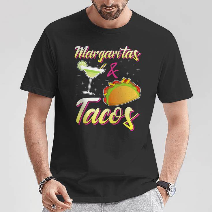 Margaritas & Tacos Are Life Food I Love Taco Tequila T-Shirt Unique Gifts