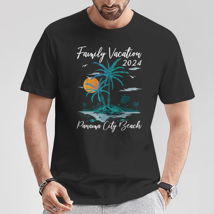 Matching Family Vacation 2024 Florida Panama City Beach T-Shirt Unique Gifts