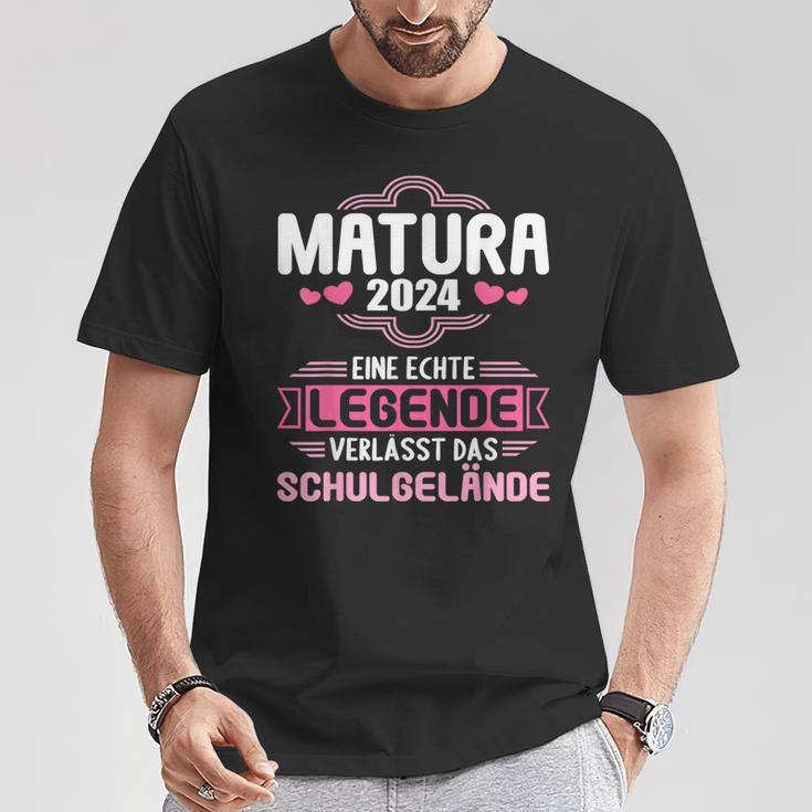Matura Junge Mädchen Damen Und Herren Matura 2024 T-Shirt Lustige Geschenke