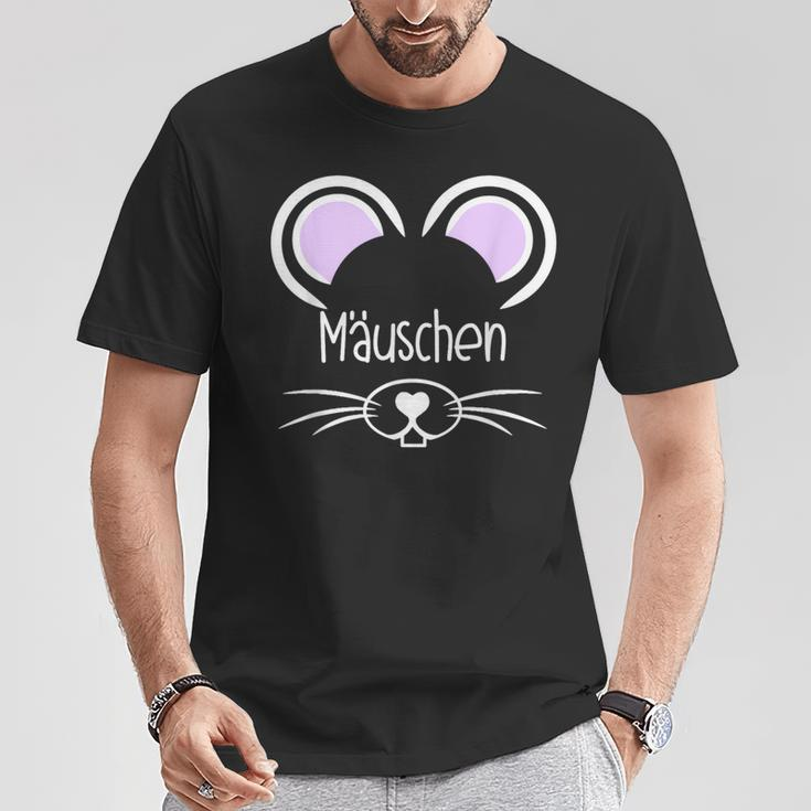 Mäuschen Kosename Partner Mouse Ears Mouse Valentine's Day T-Shirt Lustige Geschenke