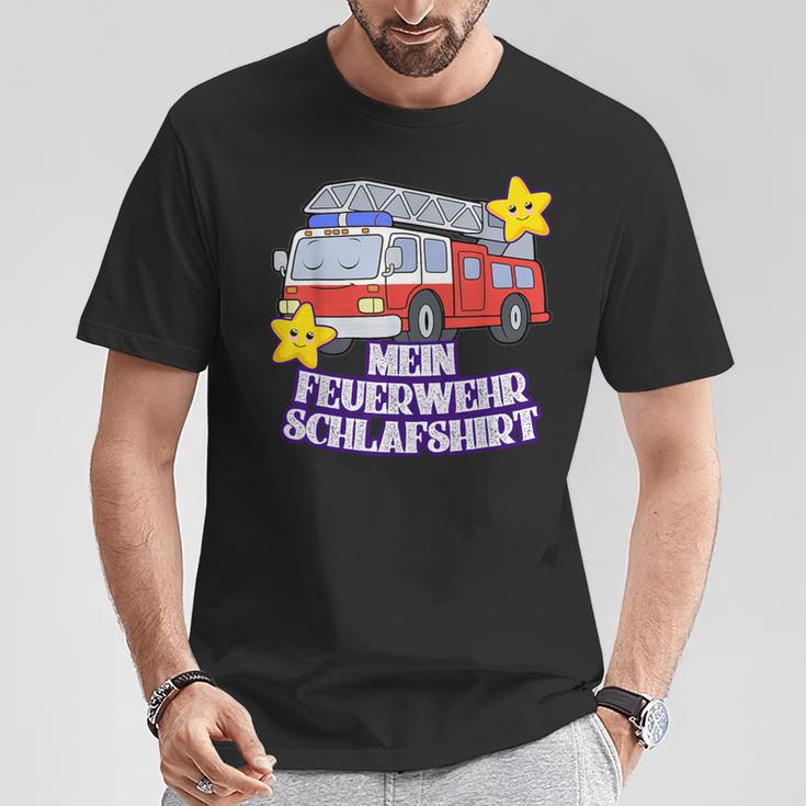 Mein Feuerwehr Sleep Pyjamas T-Shirt Lustige Geschenke