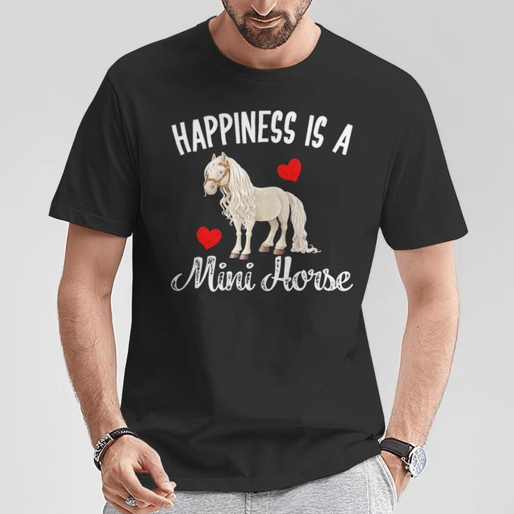 Miniature Horse Mini Horse Pet Horse Lovers T-Shirt Unique Gifts