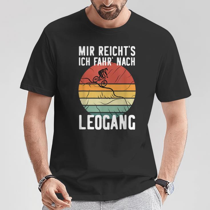 Mir Reicht's Ich Fahr' Nach Leogang Mountainbiking Mtb T-Shirt Lustige Geschenke