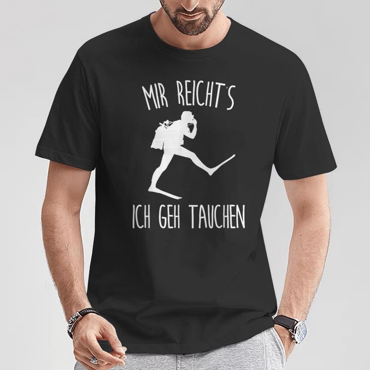 Mir Reichts Ich Geh Diver T-Shirt Lustige Geschenke