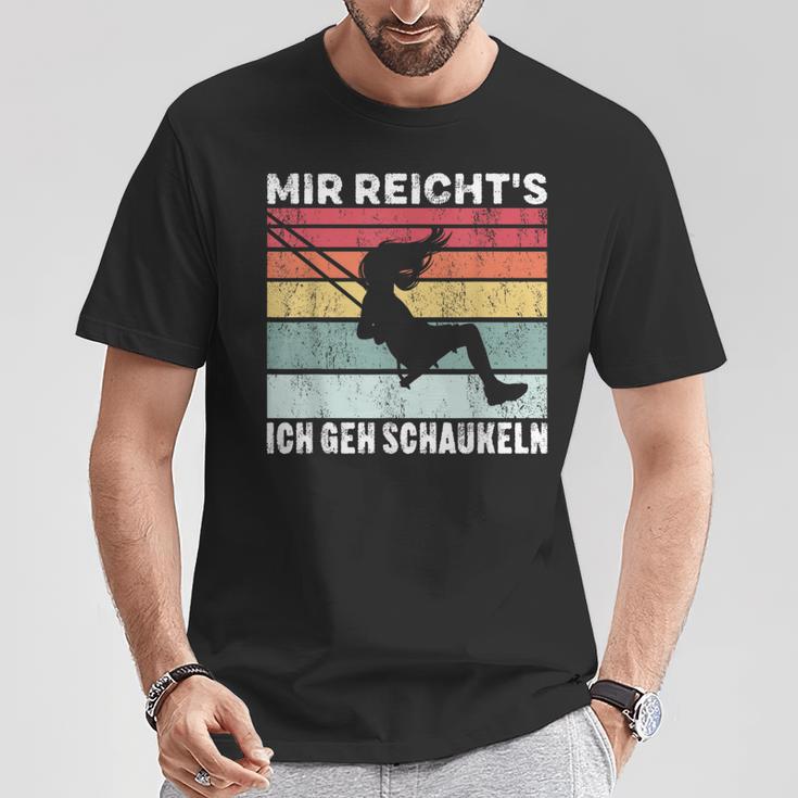 Mir Reicht's Ich Geh Swinging Retrointage Swing T-Shirt Lustige Geschenke