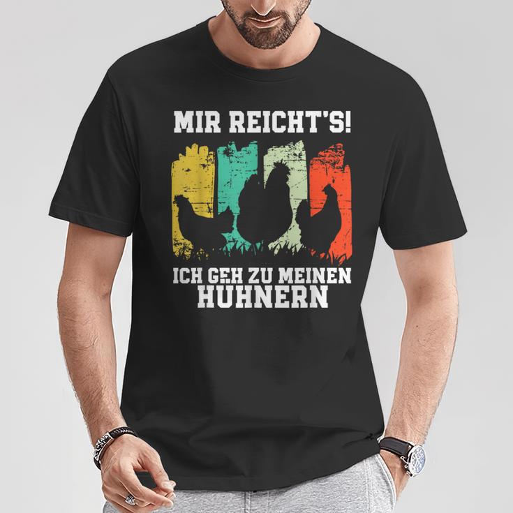 Mir Reichts Ich Geh Zu Meine Hühnern S T-Shirt Lustige Geschenke