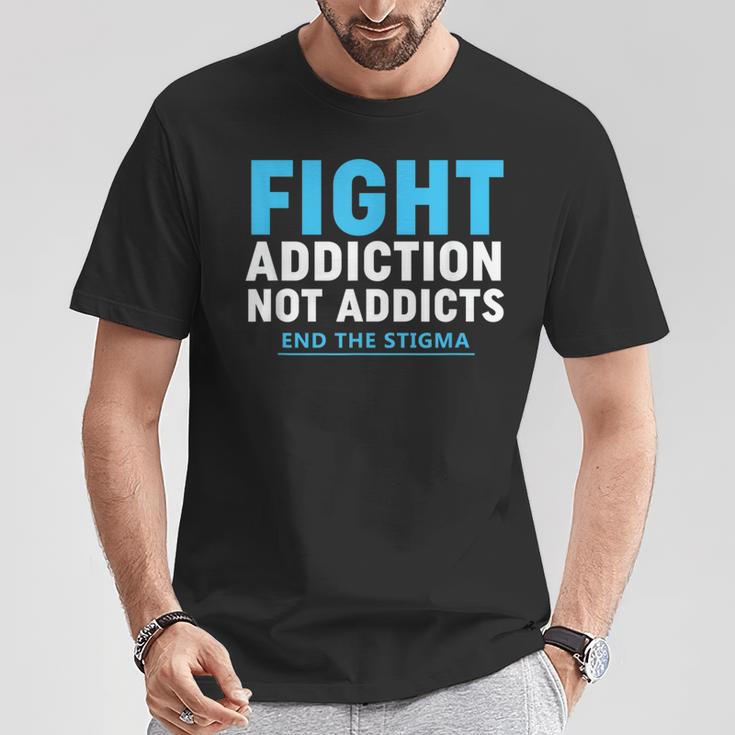 Modern Fight Addiction Awareness Against Drug Dealer T-Shirt Unique Gifts