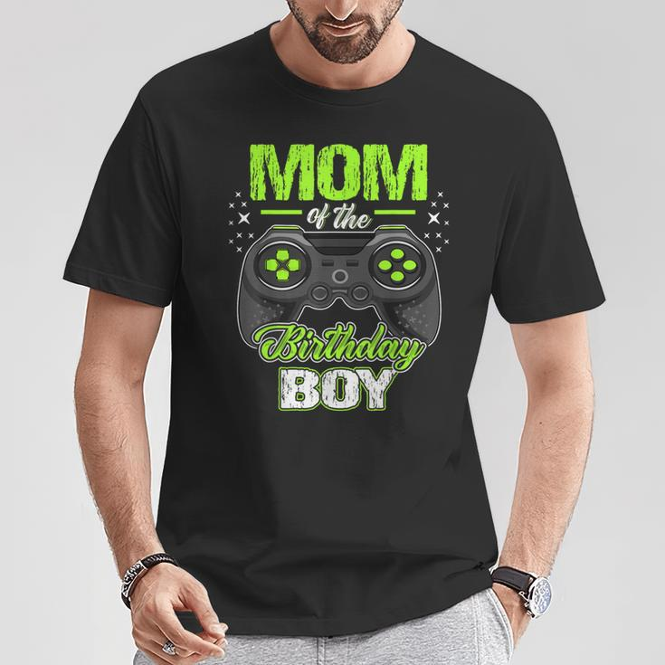 Mom Of The Birthday Boy Matching Video Gamer Birthday Party T-Shirt Funny Gifts