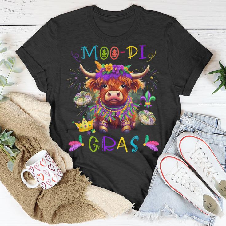 Moo-Di Mardi Gras Bead Heifer Fat Tuesday Festival Costume T-Shirt Unique Gifts