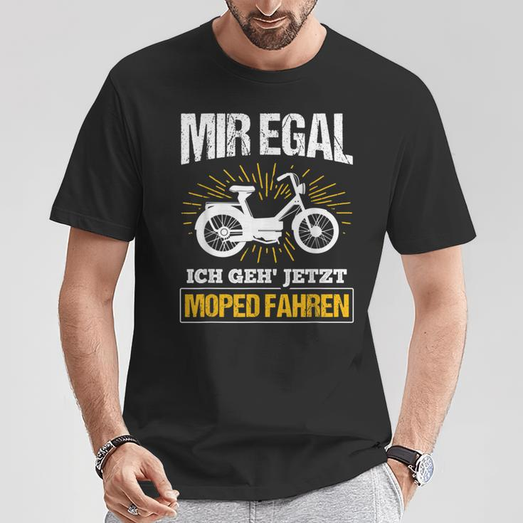 Moped Ich Geh' Jetzt Moped Fahren Ich Geh' Jetzt Moped F S T-Shirt Lustige Geschenke