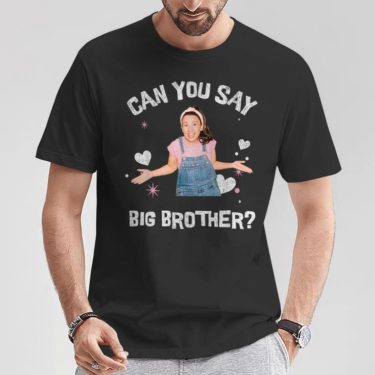 Ms Rachel Announcement Can You Say Big Brother T-Shirt Unique Gifts