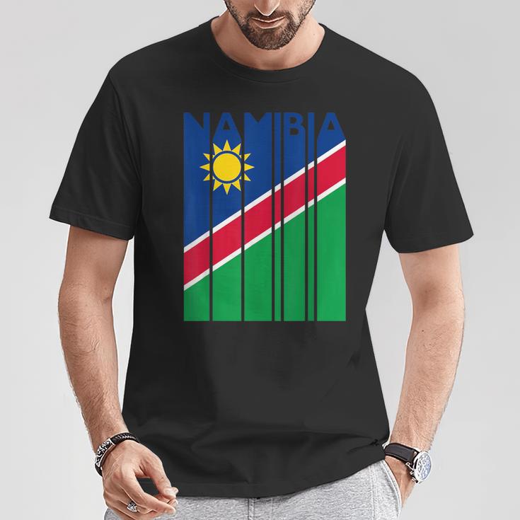 Namibian Flag Namibia Vintage Namibia T-Shirt Lustige Geschenke