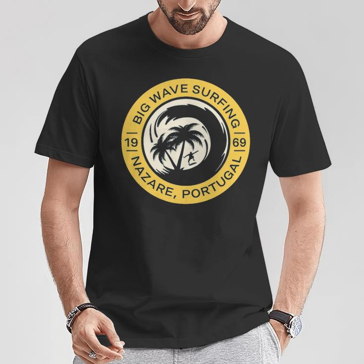 Nazare Surfing Big Wave Nazare Portugal T-Shirt Unique Gifts
