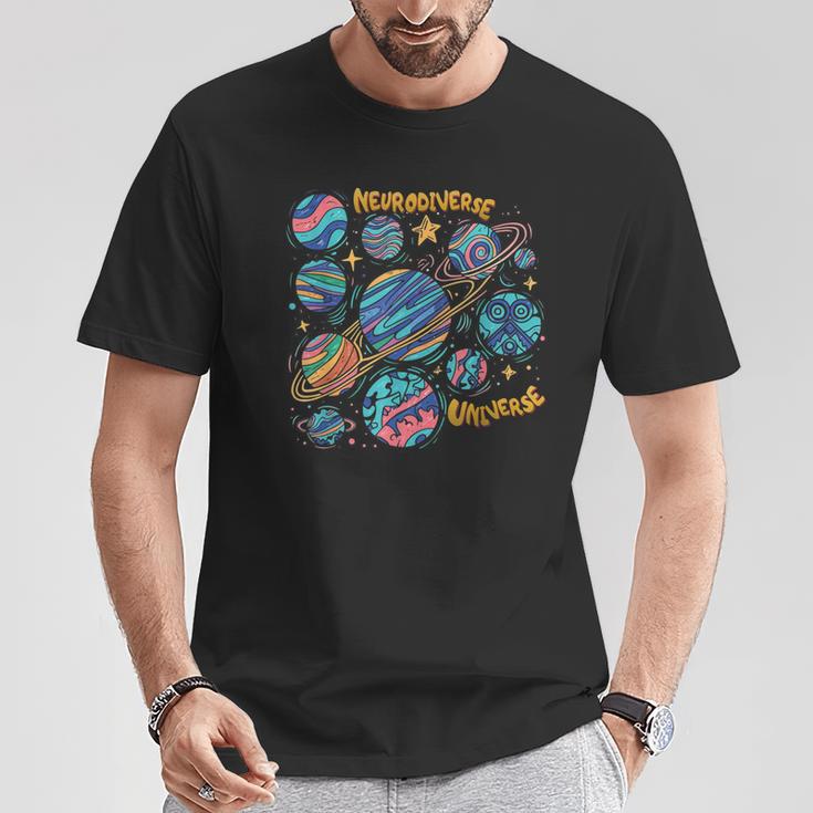 Neurodiverse Universe Autism Adhd T-Shirt Unique Gifts