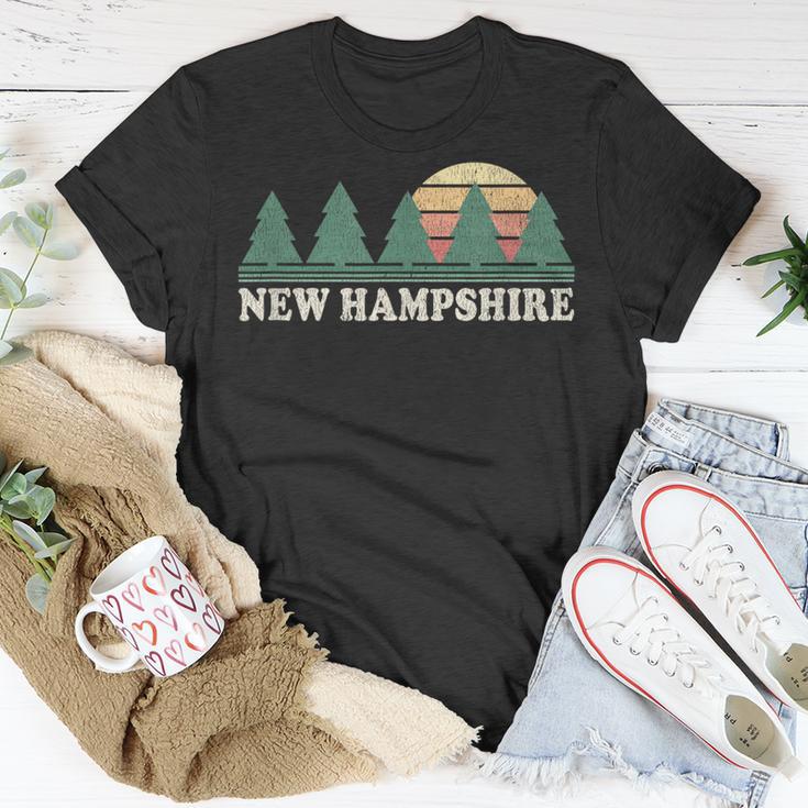 New Hampshire Nh Vintage Retro 70S Graphic T-Shirt Unique Gifts