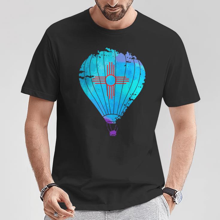 New Mexico Festival Hot Air Balloon ZiaT-Shirt Unique Gifts