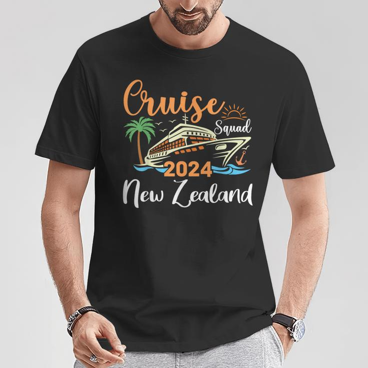 New Zealand Cruise Squad 2024 Family Holiday Matching T-Shirt Personalized Gifts