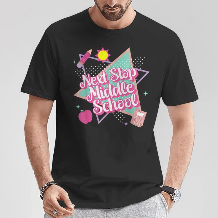 Next Stop Middle School Back To School Graduation Teacher T-Shirt Unique Gifts