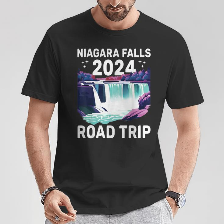 Niagara Falls Road Trip 2024 Summer Vacation Niagara T-Shirt Unique Gifts
