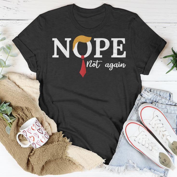 Nope Not Again T-Shirt Unique Gifts