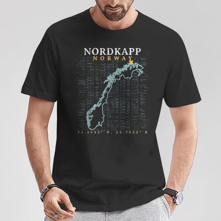 Norway Nordkapp T-Shirt Lustige Geschenke