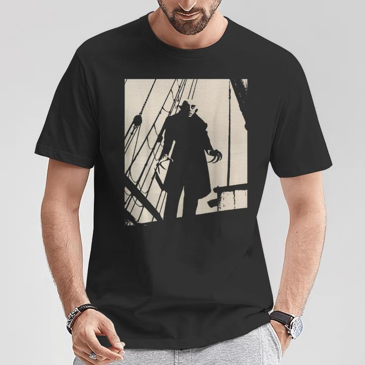 Nosferatu's Classic Horror Movie Monster Vintage Vampire T-Shirt Personalized Gifts