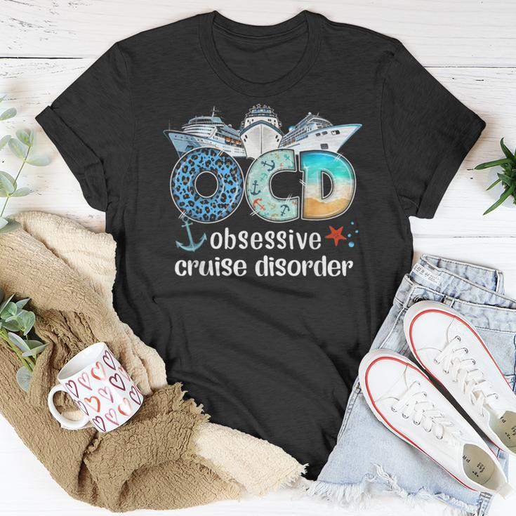 Ocd Obsessive Cruise Disorder Cruising T-Shirt Unique Gifts