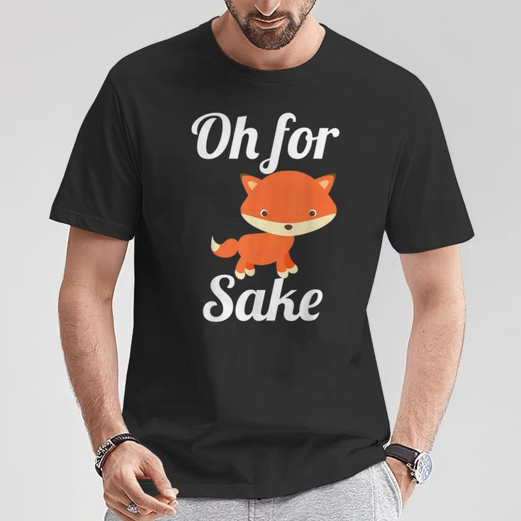 Oh For Fox Sake Cute Top For Boys Girls Adults T-Shirt Unique Gifts