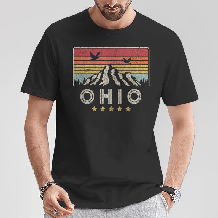 Ohio Retro Style Oh Usa T-Shirt Unique Gifts