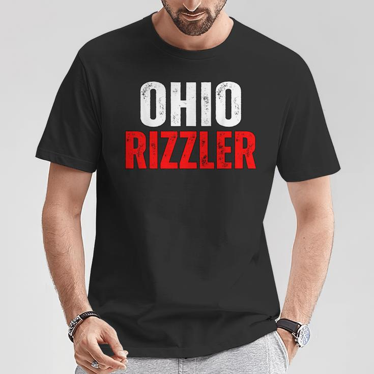 Ohio Rizzler Ohio Rizz Ironic Meme Quote T-Shirt Unique Gifts