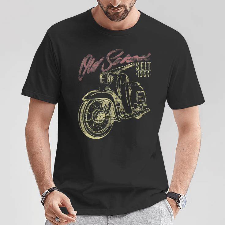 Oldschool Moped Simson Schwalbe T-Shirt Lustige Geschenke