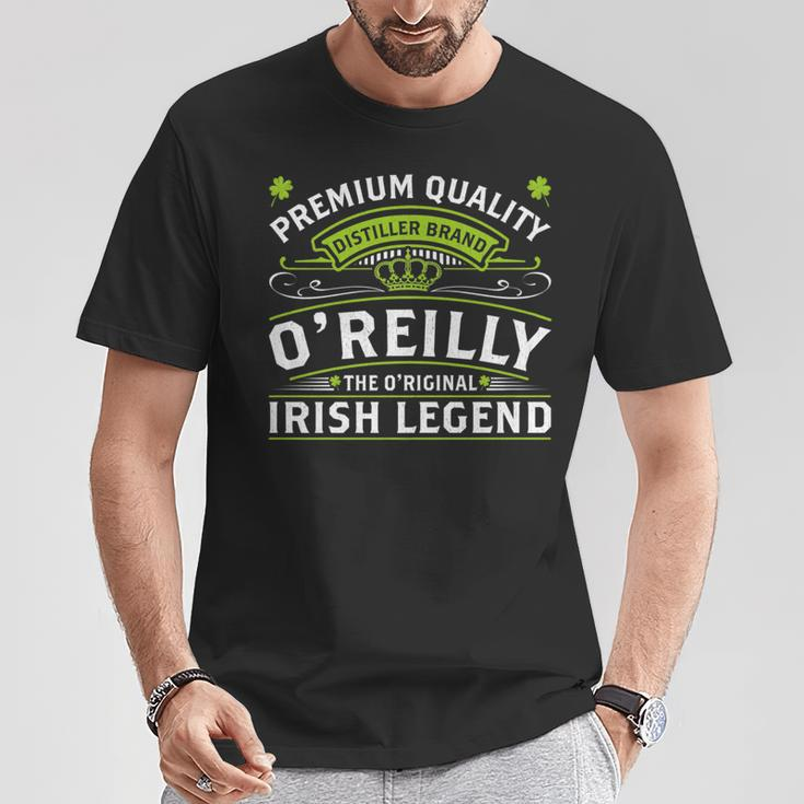 O'reilly The Original Irish Legend Family Name T-Shirt Funny Gifts